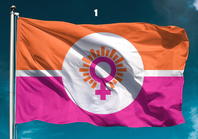 State flag of Womania Empire