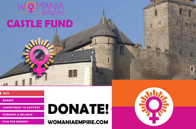 New Commitment to support Womania Empire Castle Fund!