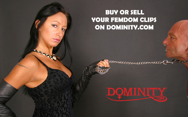 Buy your FemDom clips on dominity.com !