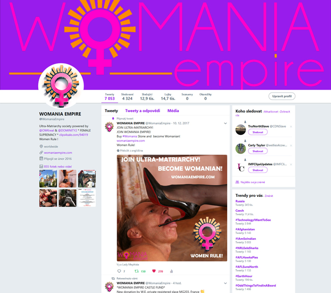 Womania Empire on Twitter