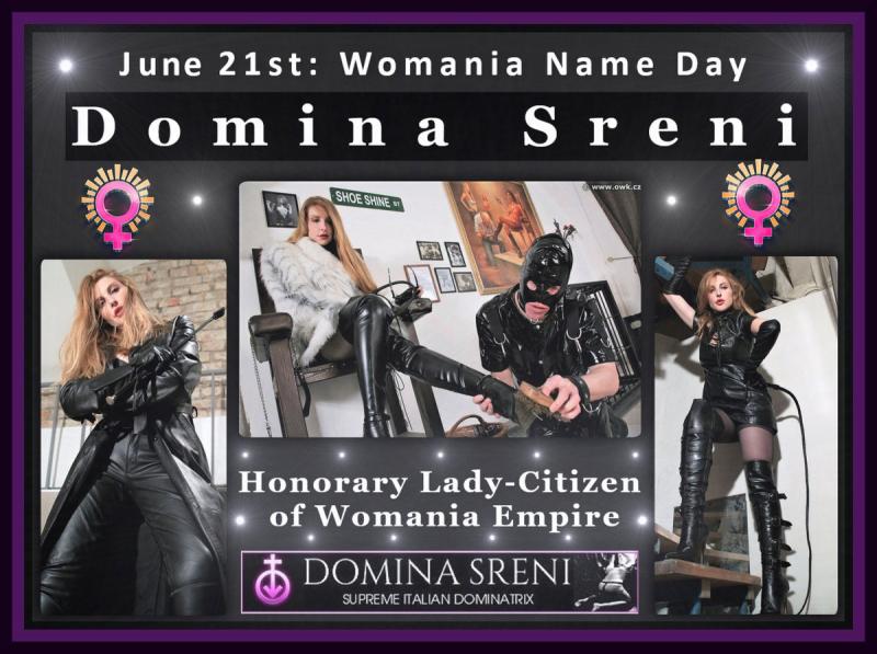 Womania Name Day - Domina Sreni