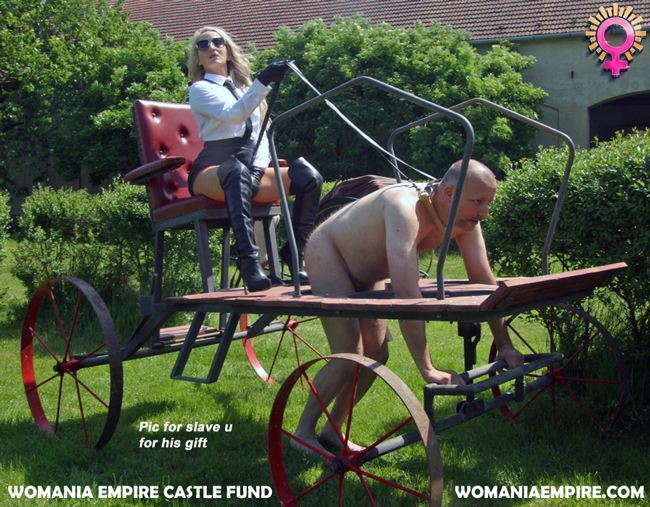 New donation for Womania Empire Castle Fund!