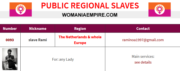 New Public Regional slave!